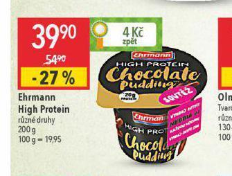 Globus Ehrmann high protein nabídka
