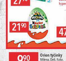 Globus Kinder surprise nabídka