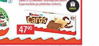 Globus Kinder cards nabídka