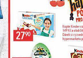 Globus Kinder čokoláda nabídka