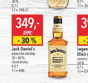 Globus Jack daniel´s nabídka