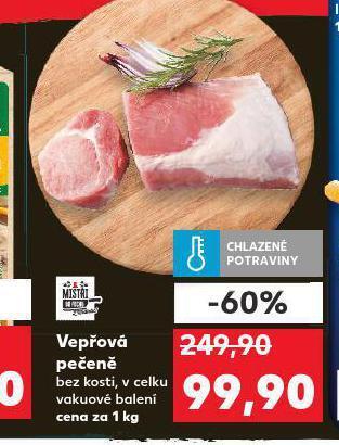 Kaufland Vepřová pečeně nabídka