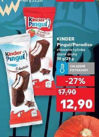 Kaufland Kinder pinguí nabídka