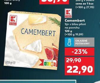 Kaufland Camembert nabídka