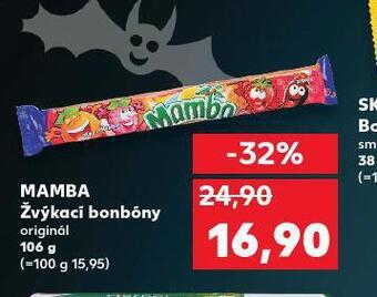 Kaufland Mamba žvýkací bonbóny nabídka