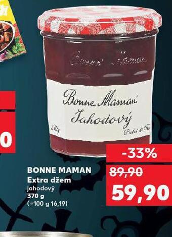 Kaufland Bonne maman extra džem nabídka