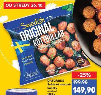 Kaufland Švédské masové kuličky nabídka