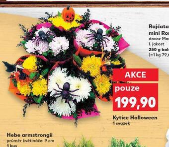Kaufland Kytice halloween nabídka