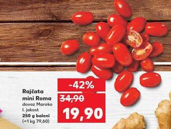 Kaufland Rajčata nabídka