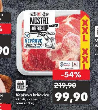 Kaufland Vepřová krkovice nabídka