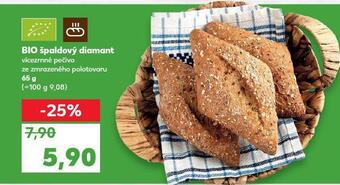Kaufland Bio špaldový diamant nabídka