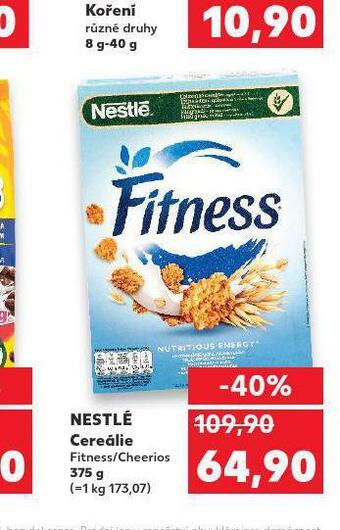 Kaufland Nestlé cereálie nabídka