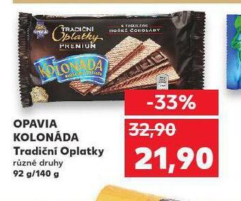 Kaufland Opavia kolonáda nabídka
