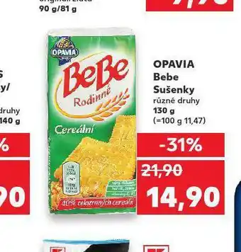 Kaufland Bebe sušenky nabídka