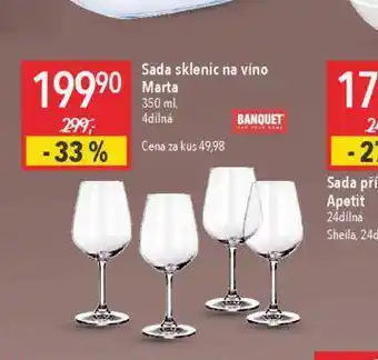Globus Sada sklenic na víno nabídka