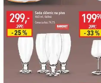 Globus Sada sklenic na pivo nabídka