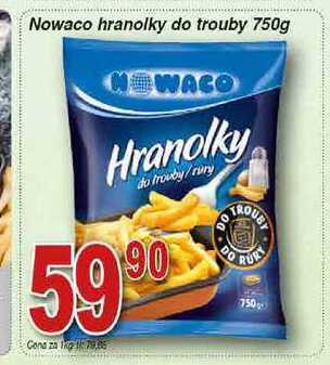 Hruška Nowaco hranolky do trouby 750g nabídka