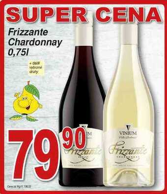 Hruška Vinium velké pavlovice frizzante chardonnay 0,75l nabídka