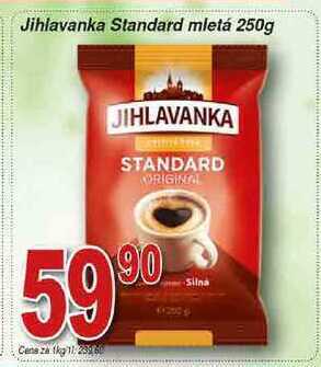 Hruška Jihlavanka standard mletá káva 250g nabídka