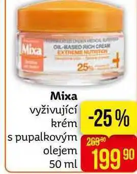 Teta Mixa vyživující krém s pupalkovým olejem 50 ml nabídka