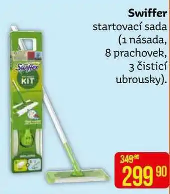Teta Swiffer kit swiffer startovací sada (1 násada, 8 prachovek, 3 čisticí ubrousky) nabídka
