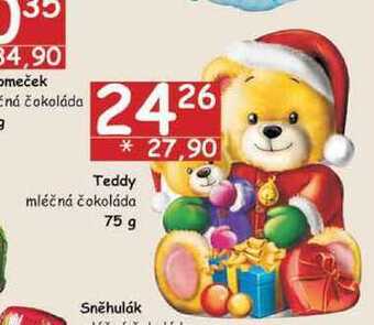Jip Teddy mléčná čokoláda, 75 g nabídka