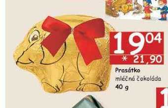 Jip Prasátko mléčná čokoláda, 40 g nabídka