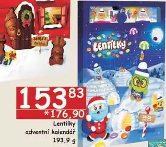 Jip Orion lentilky adventní kalendář, 193,9 g nabídka