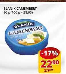 Flop Blaník camembert 80 g nabídka