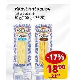 Flop Sýrové nitě koliba 50 g nabídka