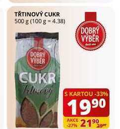 Flop Třtinový cukr 500 g nabídka