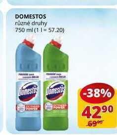 Domestos různé druhy 750 ml
