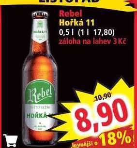 Norma Rebel hořká 11 0,5l nabídka