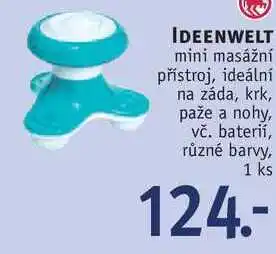 Rossmann Ideenwelt mini masážní přístroj nabídka