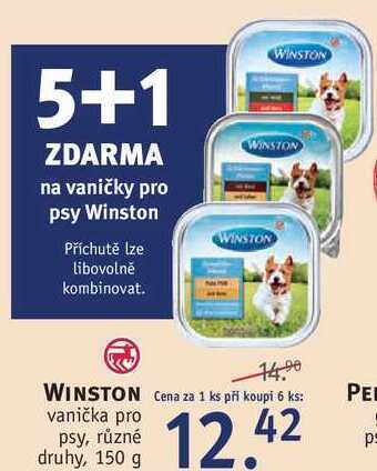 Rossmann Winston vanička pro psy, 150 g nabídka