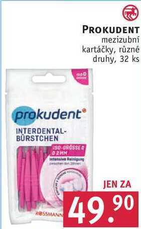 Rossmann Prokudent mezizubní kartáčky, 32 ks nabídka