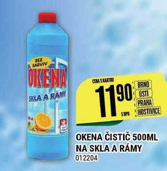Tamda Foods Okena čistič 500ml na skla a rámy 012204 nabídka