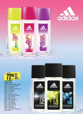 Tamda Foods Adidas 75ml nabídka
