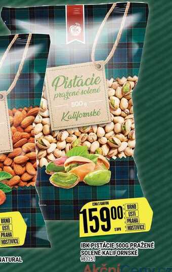 Tamda Foods Ibk pistácie 500g pražené solené kalifornské nabídka
