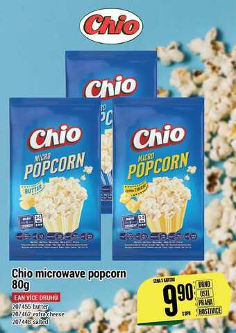 Tamda Foods Chio microwave popcorn 80g nabídka