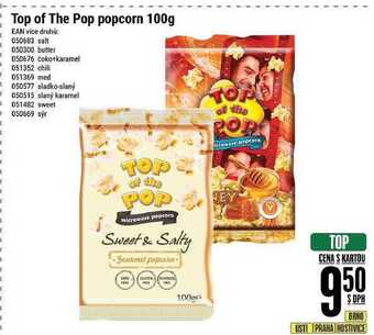 Tamda Foods Top of the pop popcorn 100g nabídka