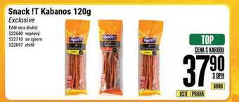 Tamda Foods Snack !t kabanos 120g nabídka