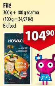 CBA Filé 300 g + 100 g zdarma nabídka