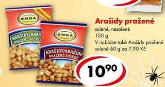 CBA Arašídy pražené, 100 g nabídka