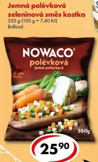 CBA Jemná polévková zeleninová směs kostka, 350 g nabídka