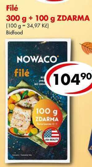 CBA Filé 300 g + 100 g zdarma nabídka