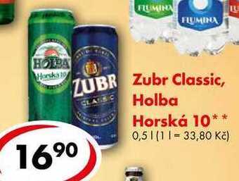CBA Zubr classic, 0,5 l nabídka