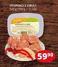 Flop Utopenci s cibuli 520 g nabídka