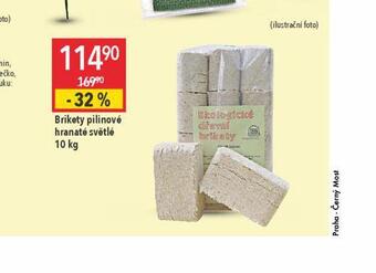 Globus Brikety pilinové hranaté světlé nabídka