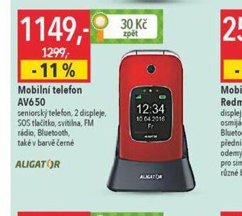 Globus Mobilní telefon aligator nabídka